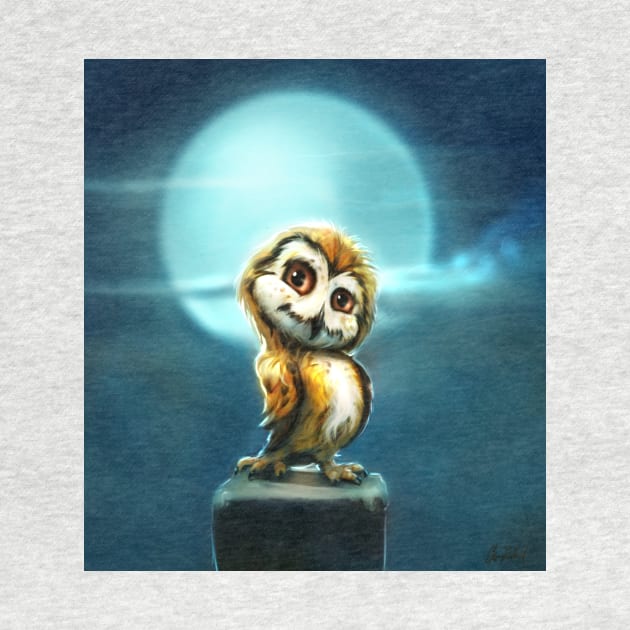 Owl in the night by Artofokan